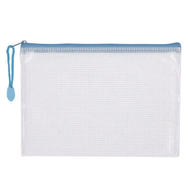 10pcs Mesh Zipper Bags for Classroom Organization