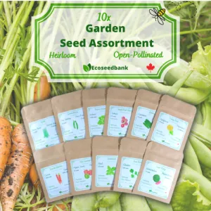 10x Garden Seed Assortment