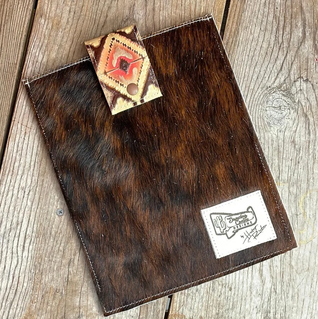 13'' Tablet Sleeve - Red Brindle w/ Summit Fire
