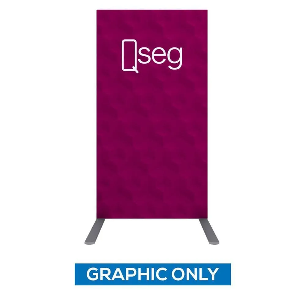 1.3 x 2.4 ft. QSEG Quick Wall Display
