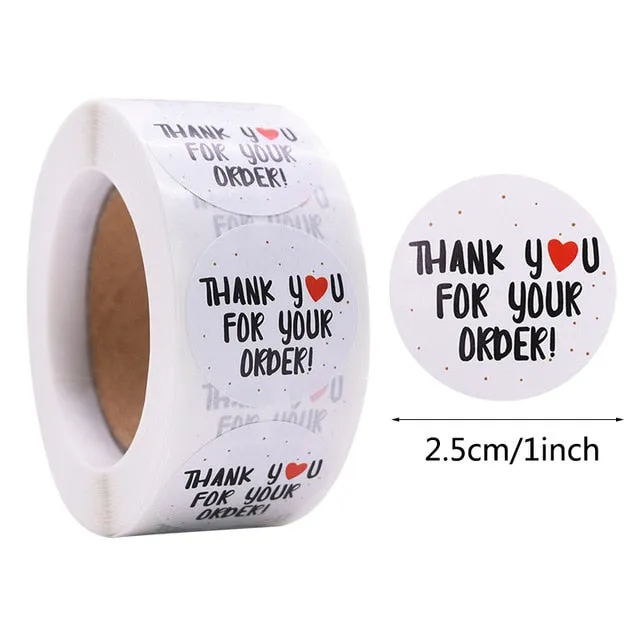 500pcs Gift Sealing Stickers