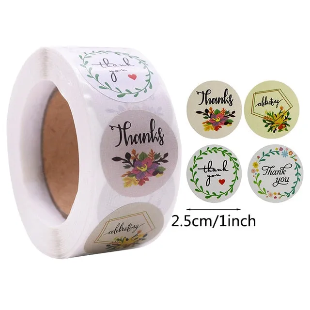 500pcs Gift Sealing Stickers