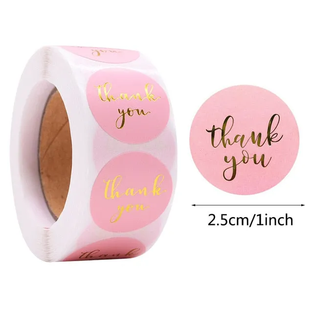 500pcs Gift Sealing Stickers