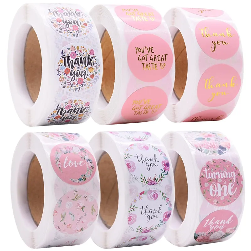 500pcs Gift Sealing Stickers