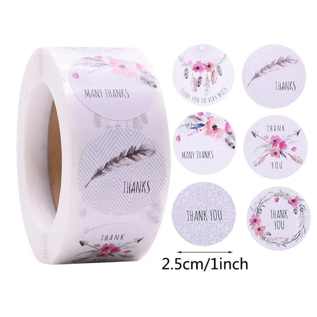 500pcs Gift Sealing Stickers