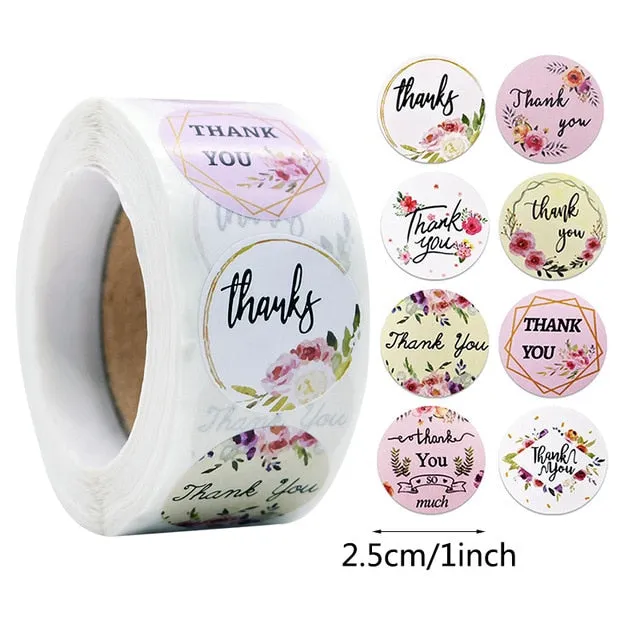 500pcs Gift Sealing Stickers