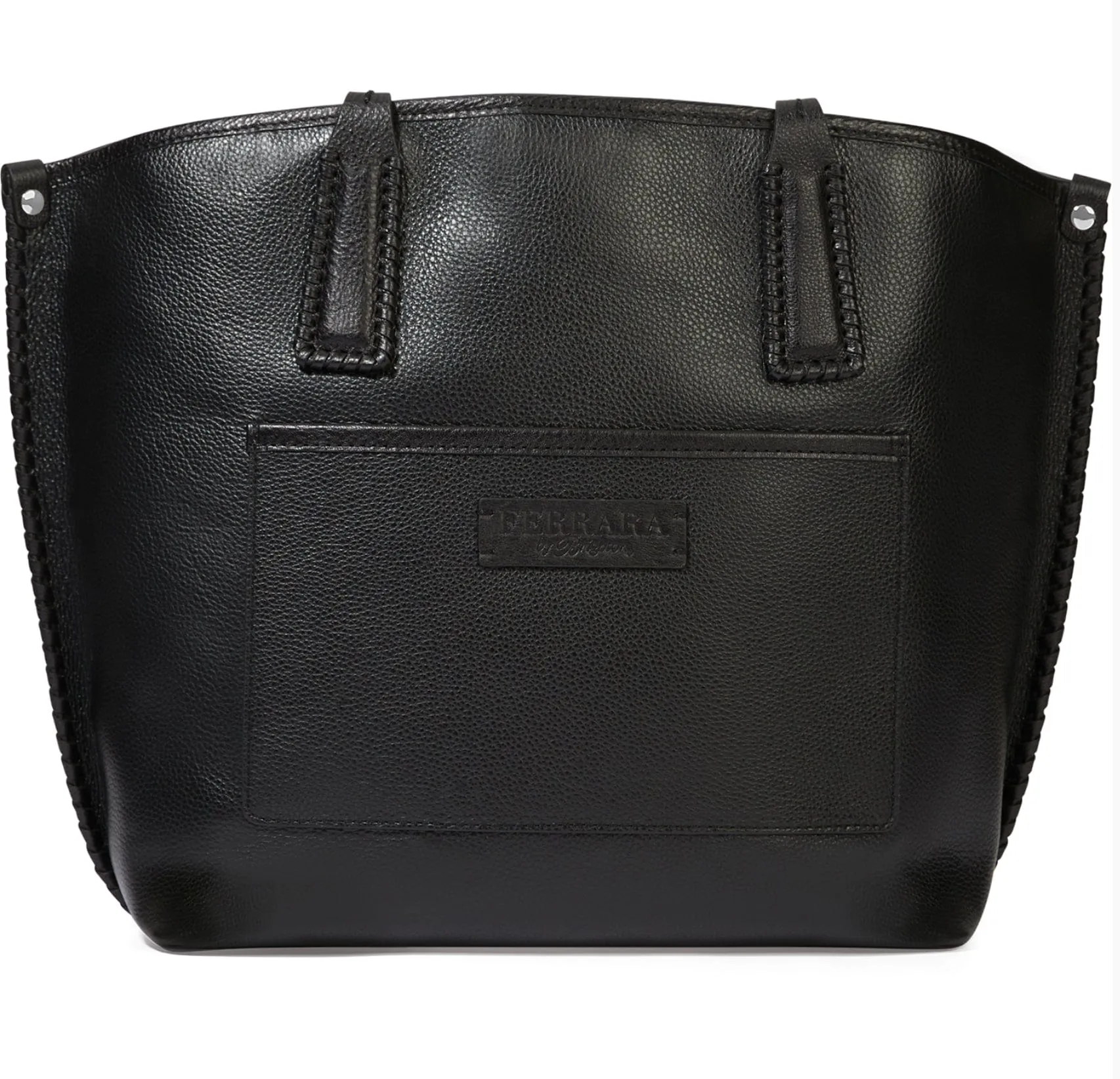 Black Ferrara Viviana Large Tote