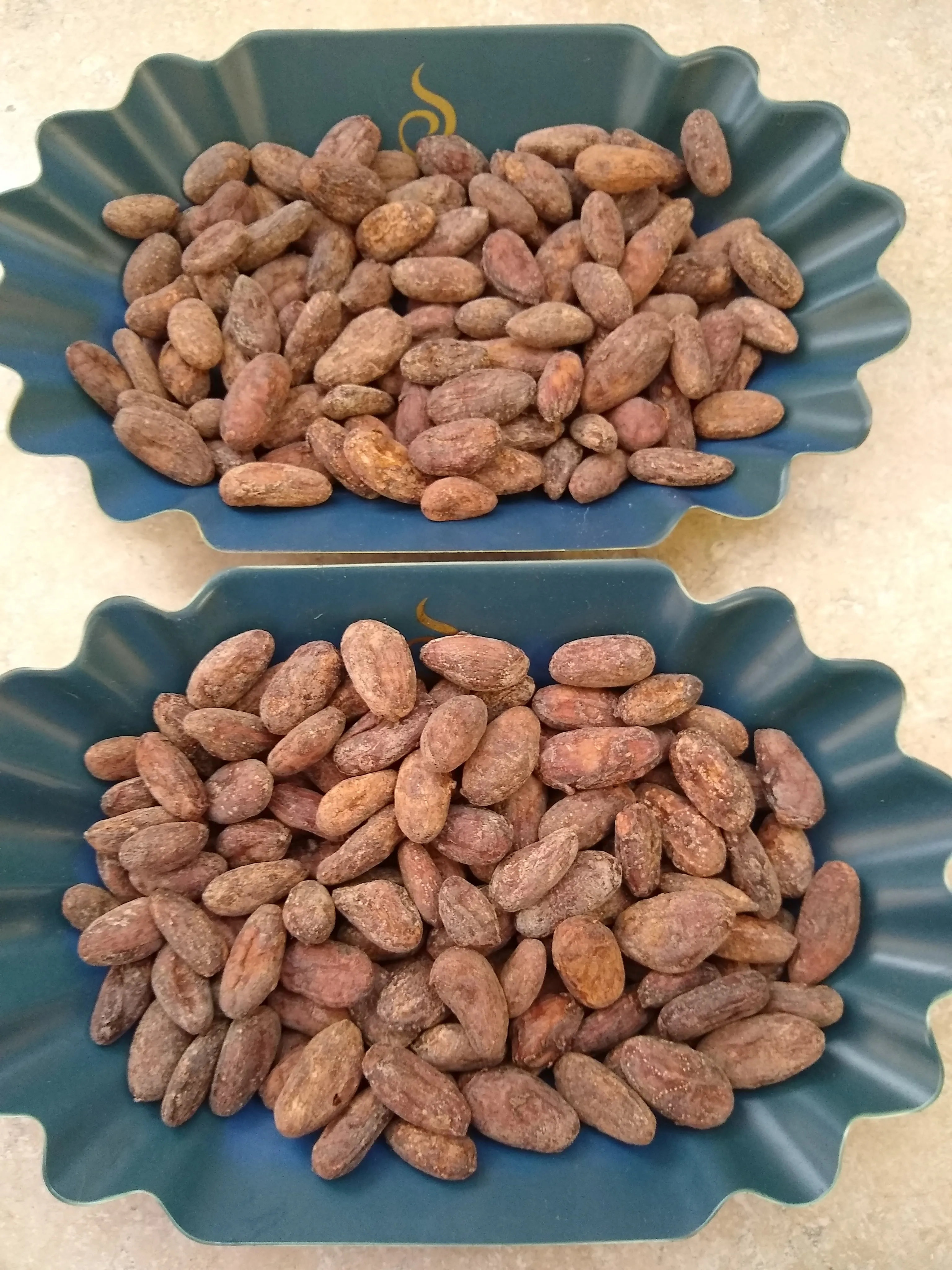 Bolivia Organic-certfied, Improved Walikeewa (hybrid, Amelonado) Unroasted Cacao Beans. Available only Salisbury, (MA).