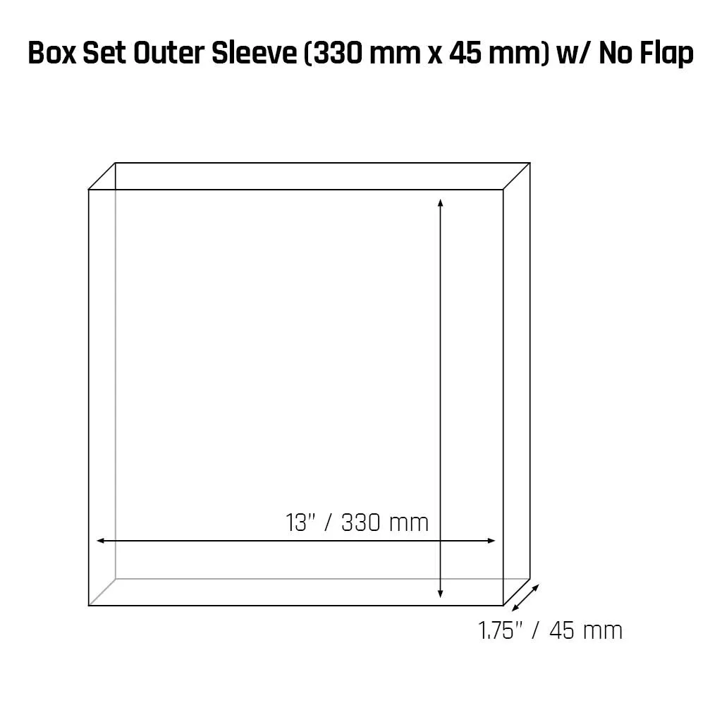 Box Set Outer Sleeve (330 mm x 45 mm) - 3mil
