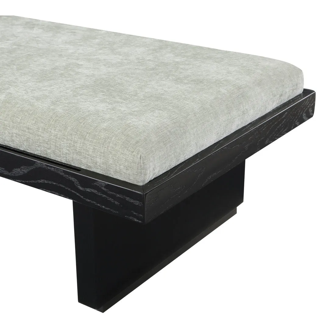 Bryaunna Chenille Fabric Upholstered Bench Wade Logan®