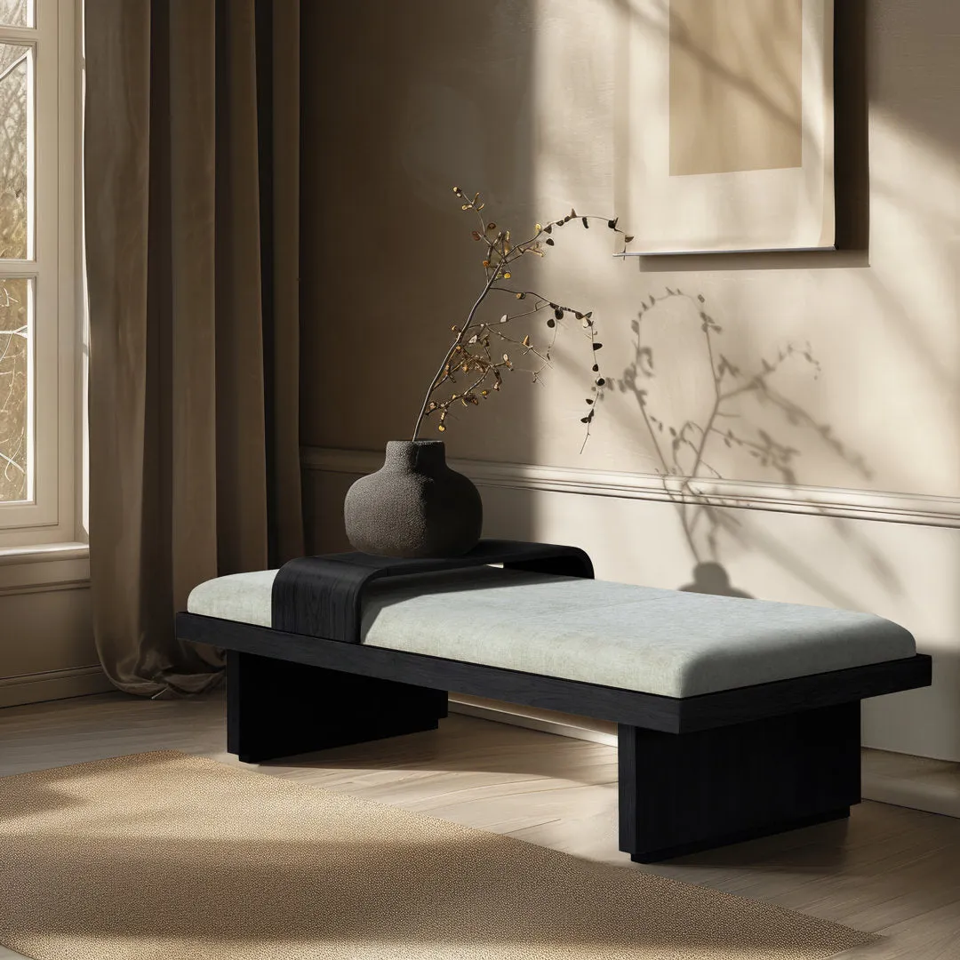 Bryaunna Chenille Fabric Upholstered Bench Wade Logan®