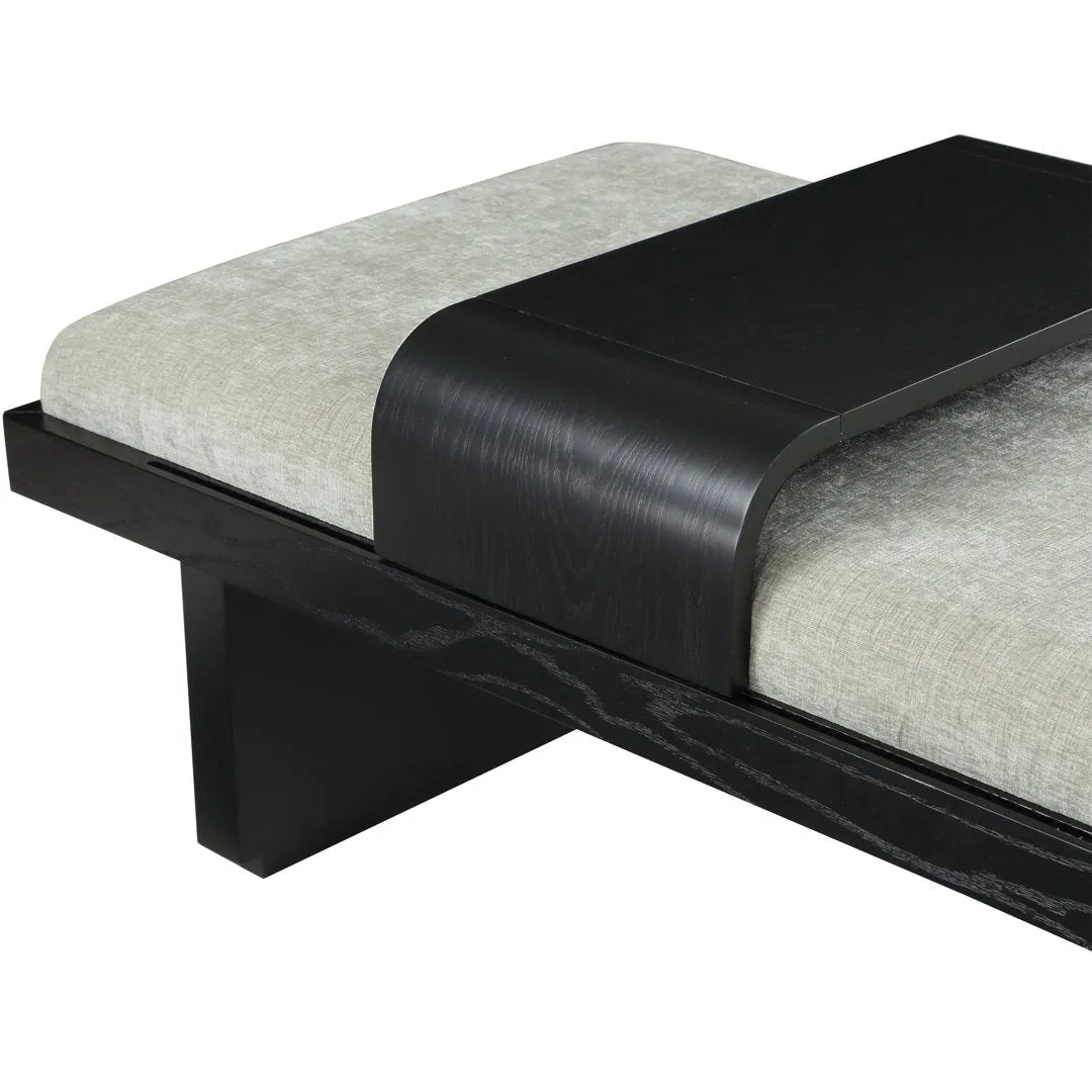 Bryaunna Chenille Fabric Upholstered Bench Wade Logan®