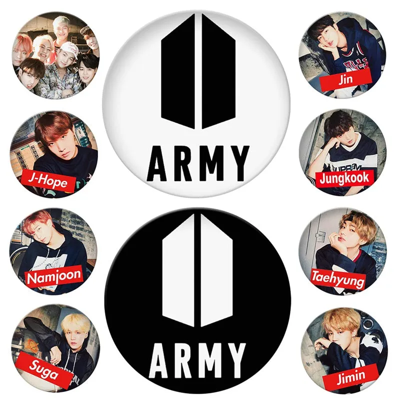 BTS Logo Badges