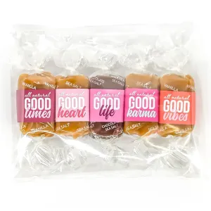 Caramel Favor Bag (set of 6 bags) - Sweet Life