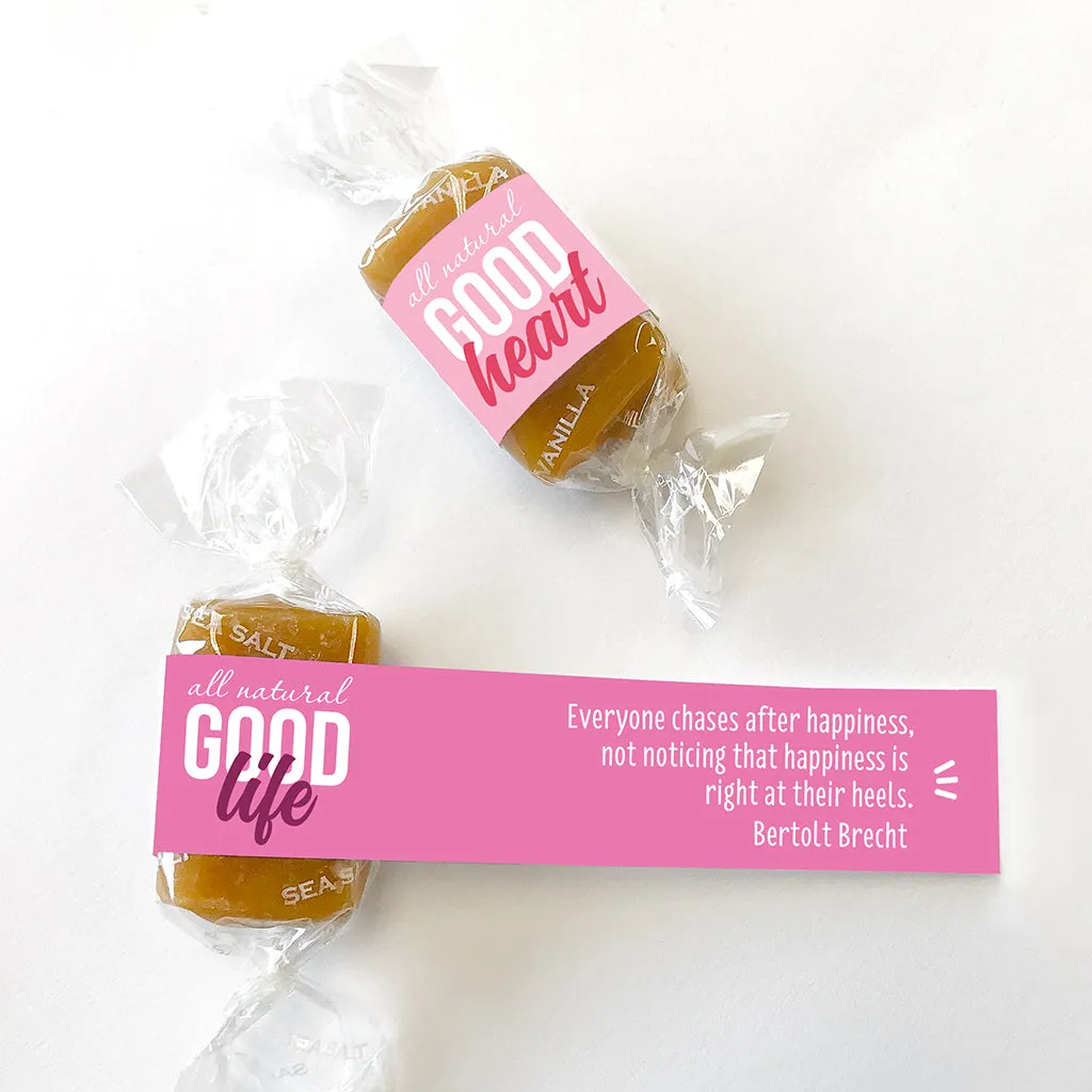 Caramel Favor Bag (set of 6 bags) - Sweet Life