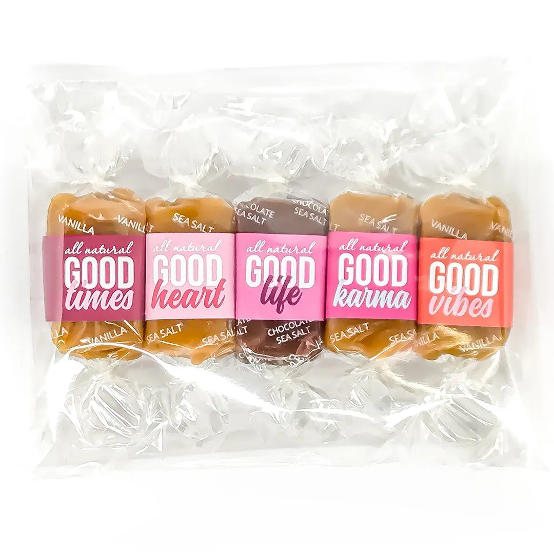Caramel Favor Bag (set of 6 bags) - Sweet Life