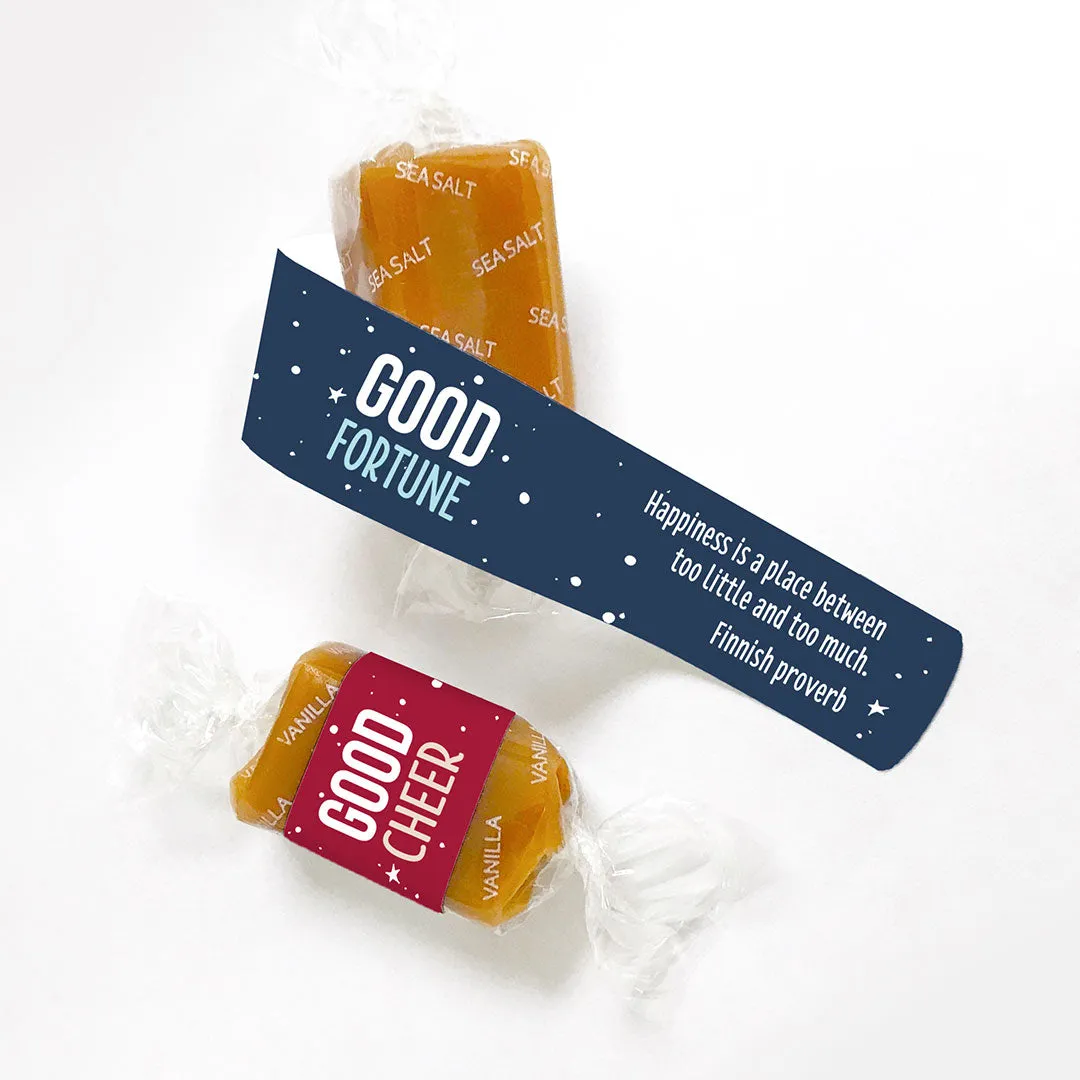 Caramel Favor Bag (set of 6 bags) - Winter