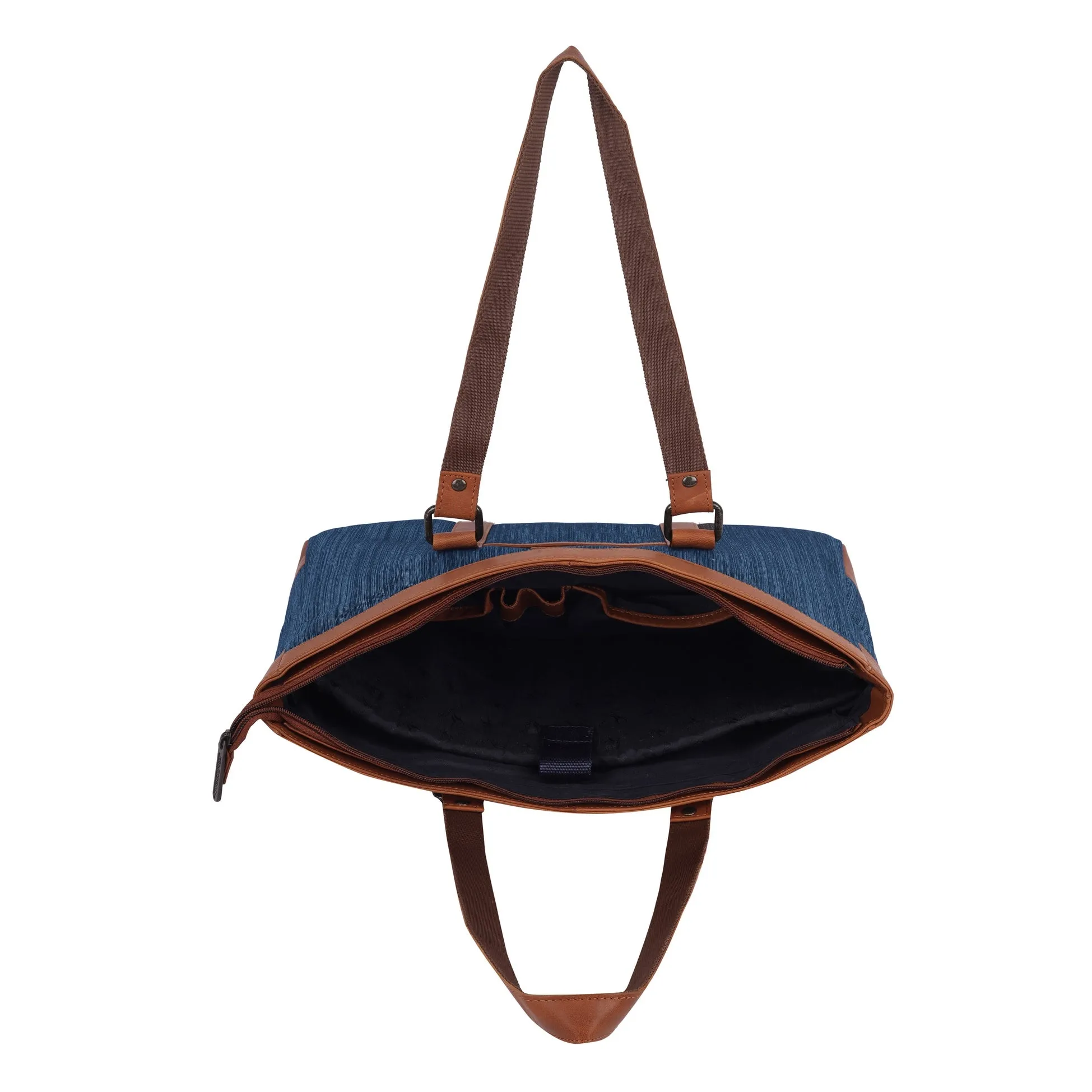 CAROLINA Canvas Laptop Tote Bag for Women I 15.6 inch Canvas Shoulder Bag
