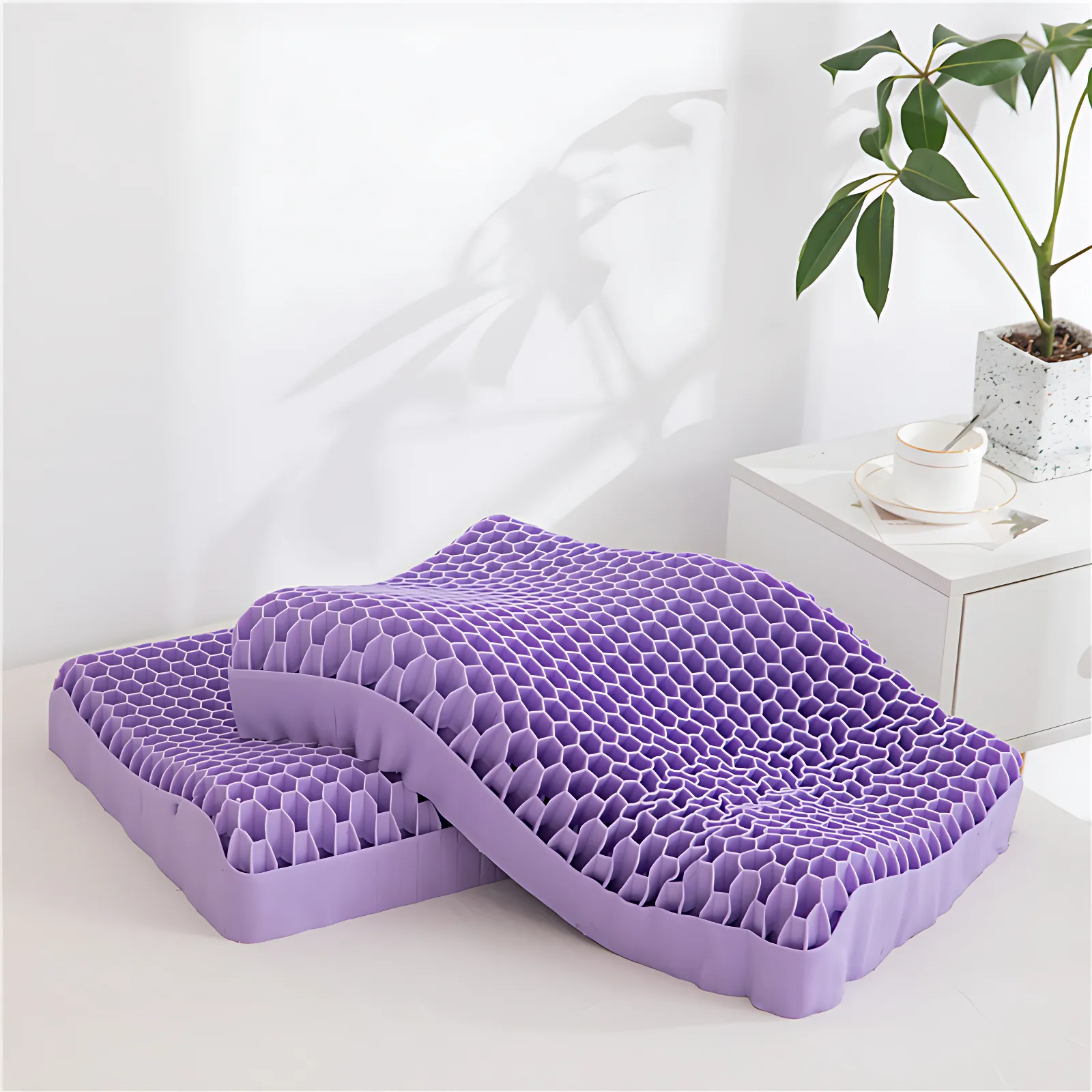 Cervical Pillow - The Best Neck Pain Relief Honeycomb Pillow