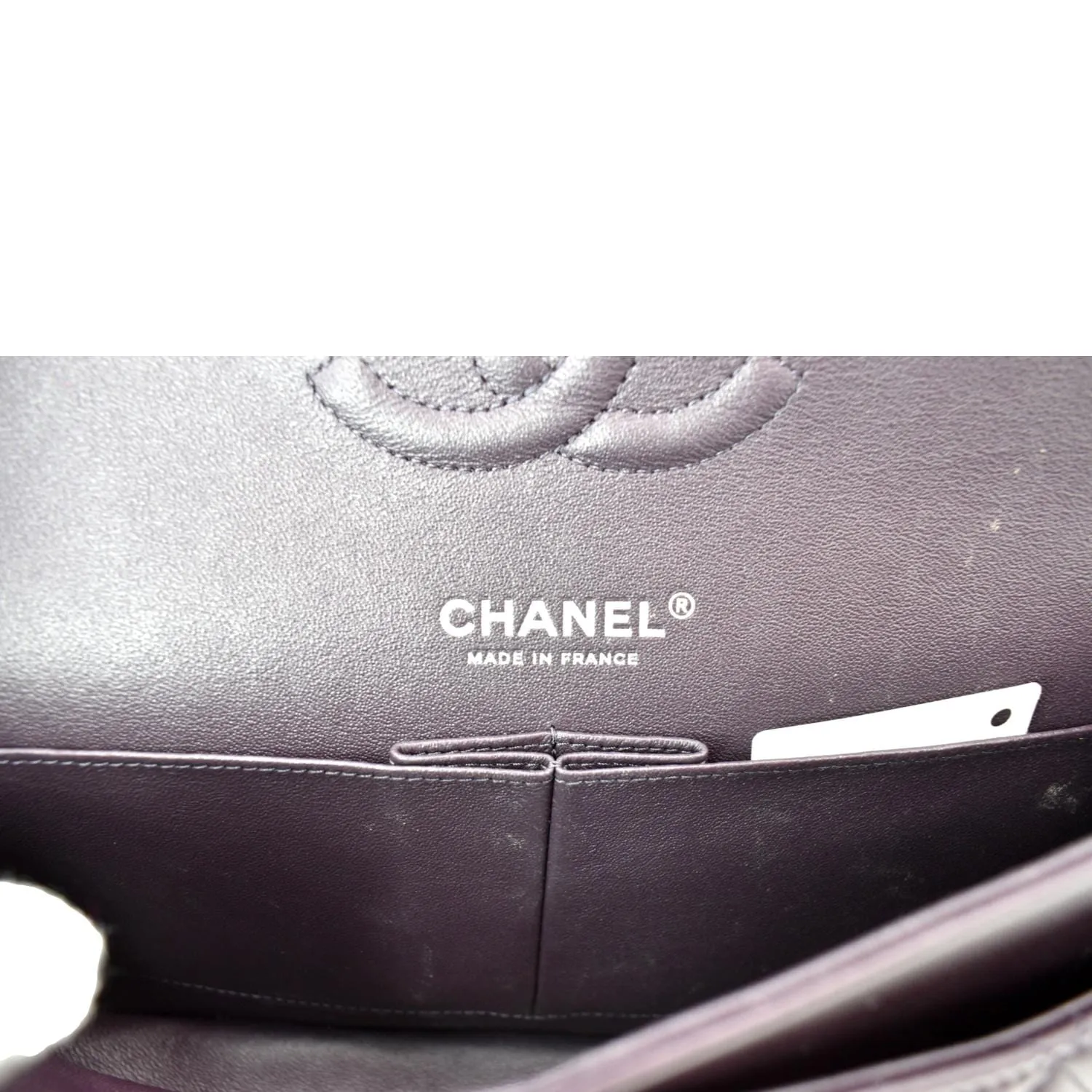 CHANEL Classic Flap Small Calfskin Leather Shoulder Bag Maroon