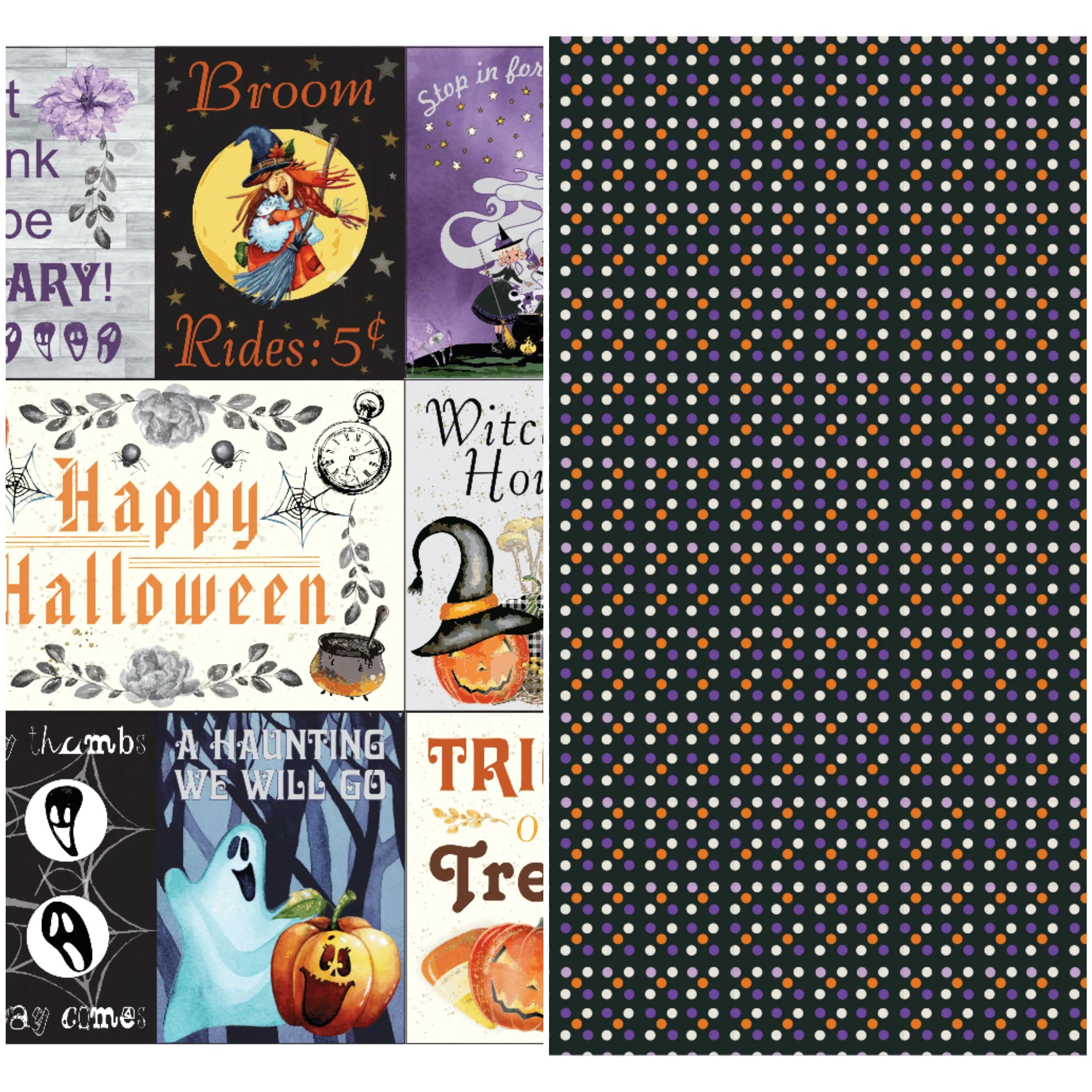 Country Craft Creations - Bewitching Hour - 12x12 - 24 Sheets - Cotton Bristol