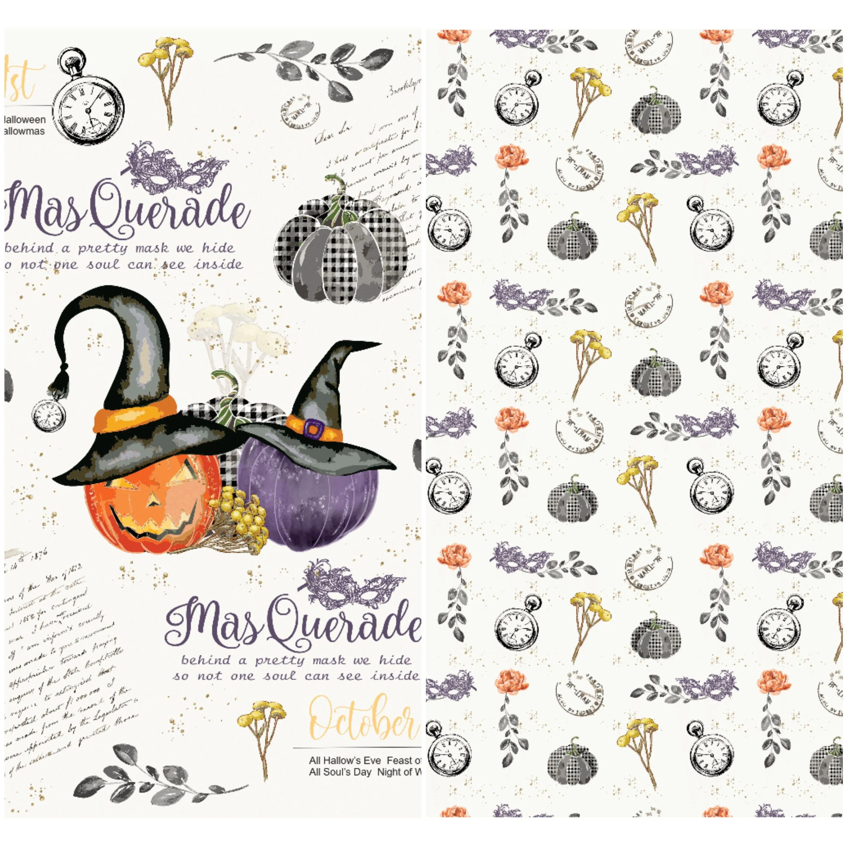 Country Craft Creations - Bewitching Hour - 12x12 - 24 Sheets - Cotton Bristol