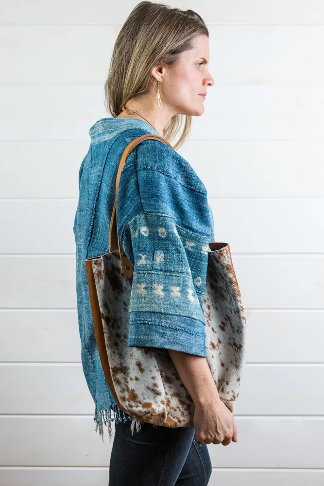 Cowhide Leather Tote