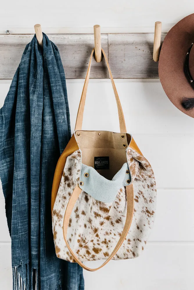 Cowhide Leather Tote