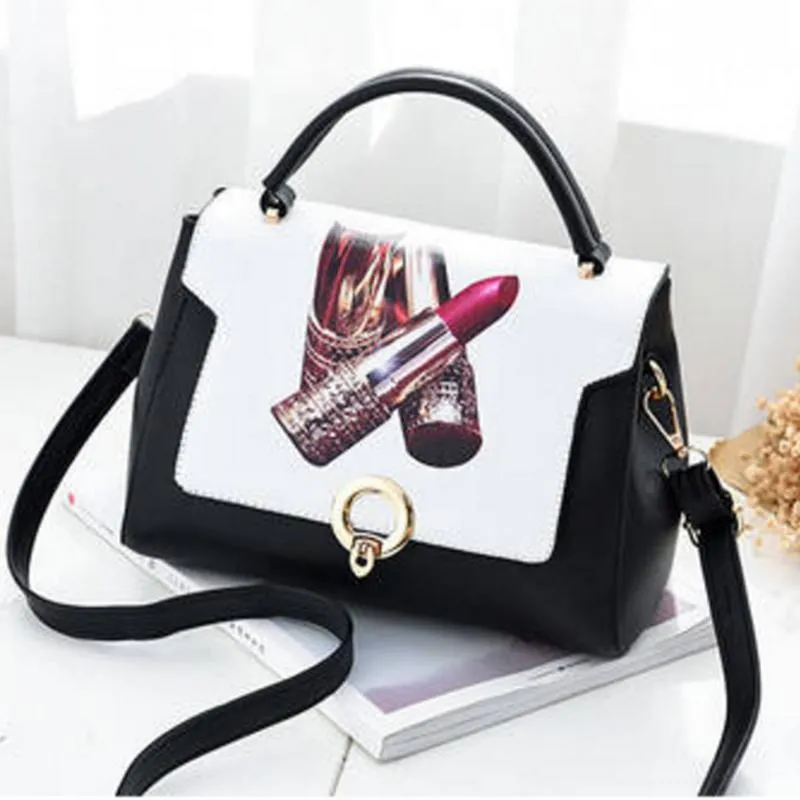 Crossbody Bag Women Genuine Leather Waterproof Zipper Large Capacity Lipstick Tote Bags Shoulder Bag