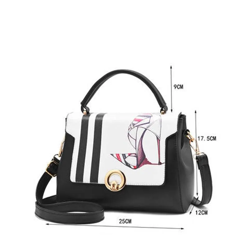 Crossbody Bag Women White Genuine Leather Waterproof Zipper Large Capacity Tote Bags Shoulder Bag