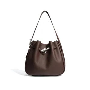 Designer Luxury Bag Women's Genuine Leather Handbag Ladies Large Women's Bag High-quality Casual Crossbody Bags New Bucket Bags