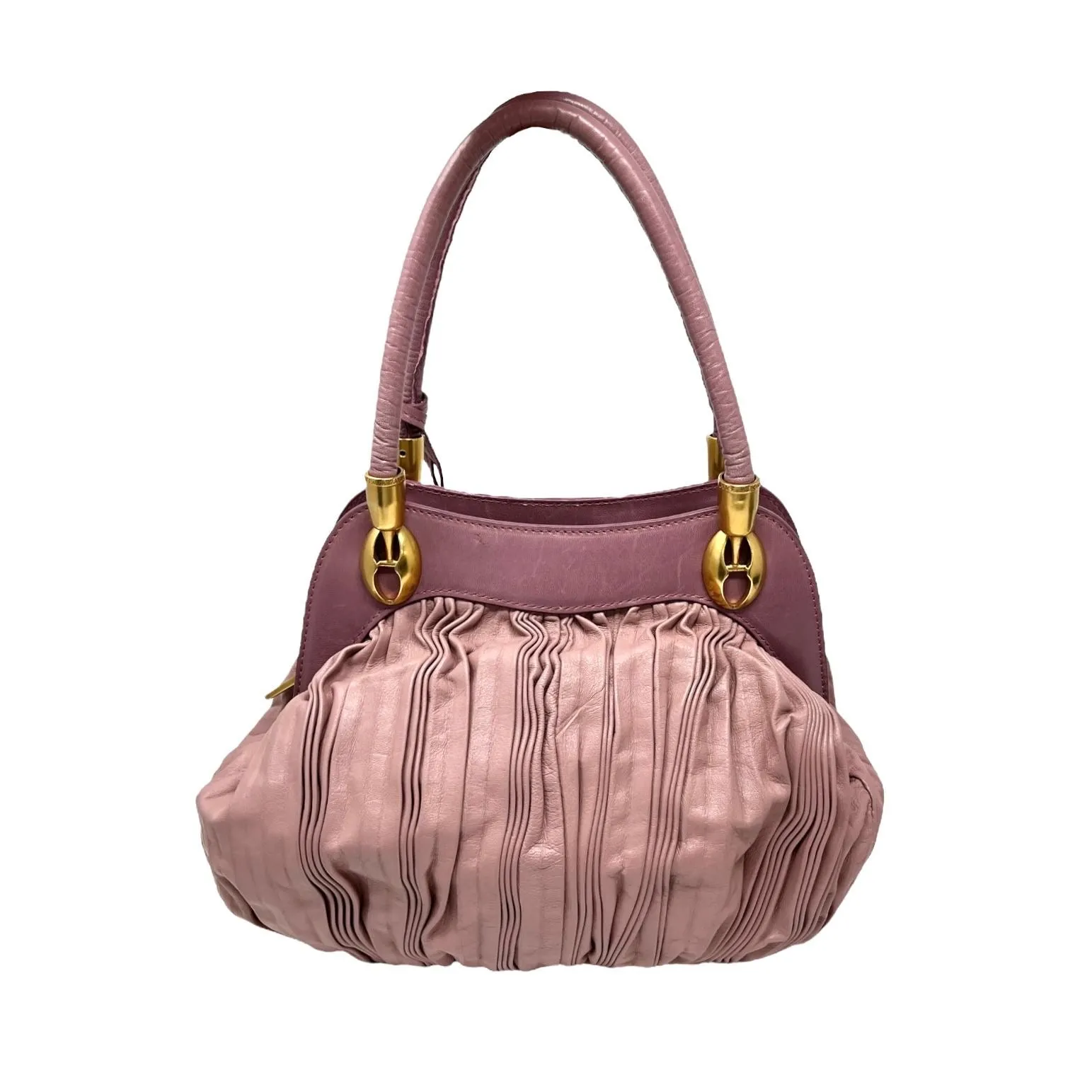 Dolce & Gabbana Rose Rouched Shoulder Bag