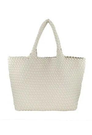 Drew Tote-White