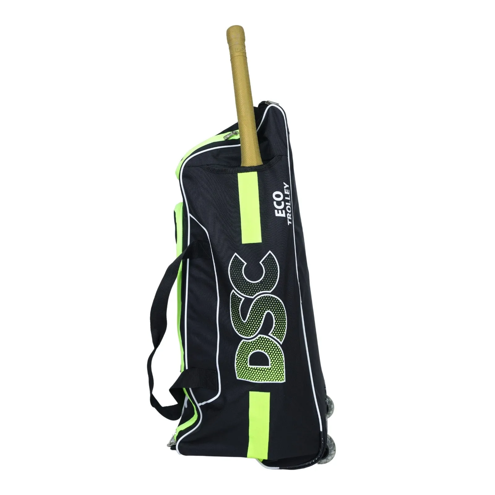Dsc Eco Trolley Duffle Cricket Kitbag With Wheels