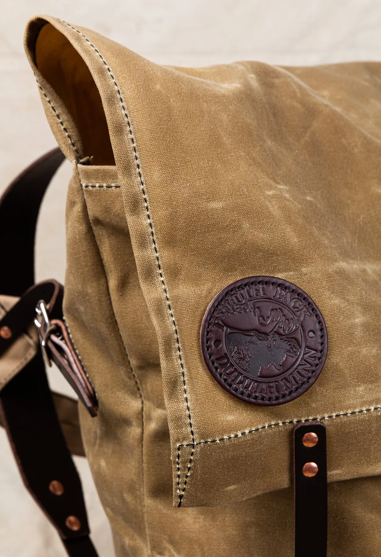Duluth Pack #3 Original Waxed Khaki