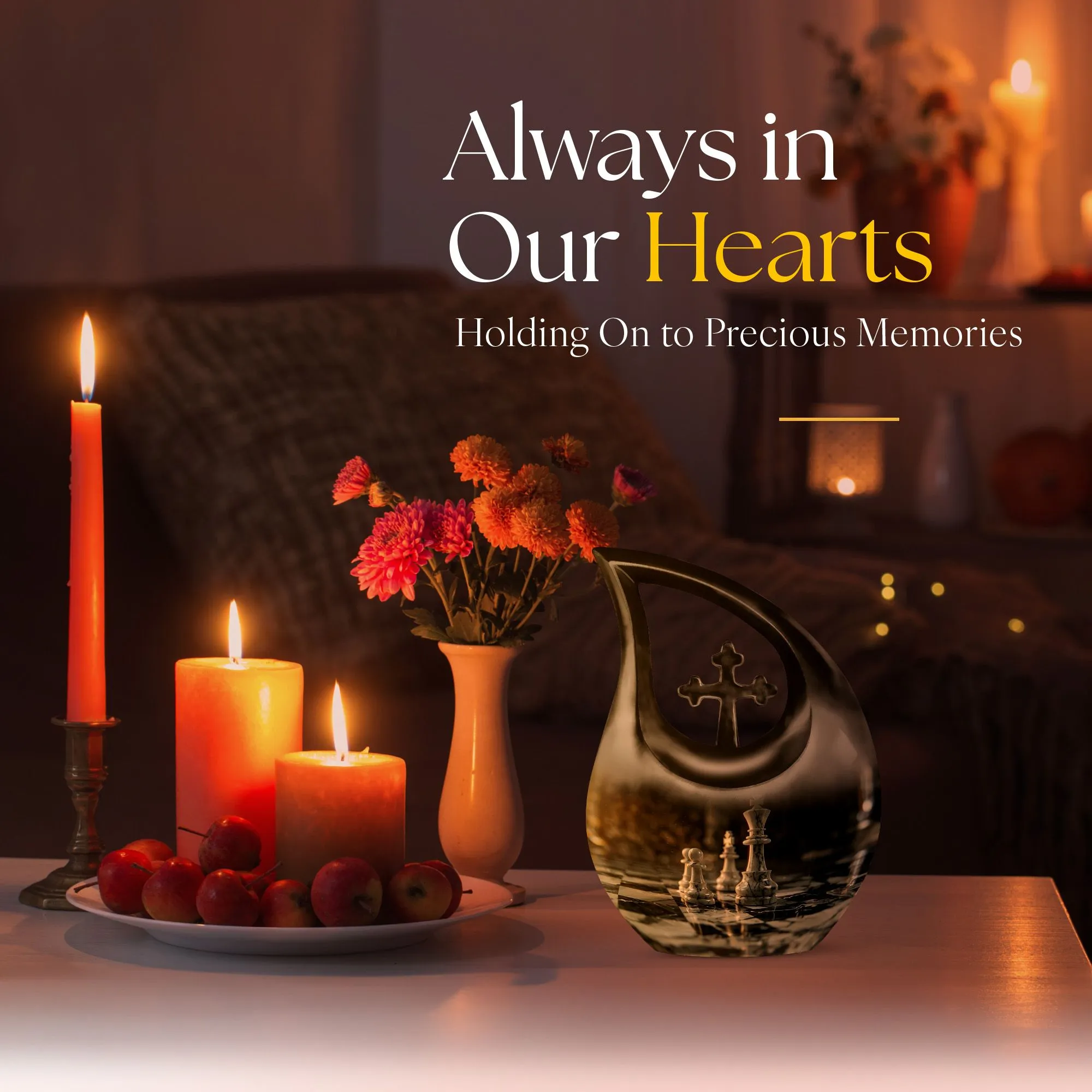 Endgame Checkmate: Designer Chess Urn for Cherished Memories