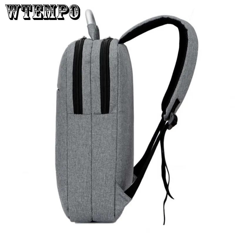 Fashion Large Business Backpack Men USB Laptop Backpacks School Bags Male Student Schoolbag