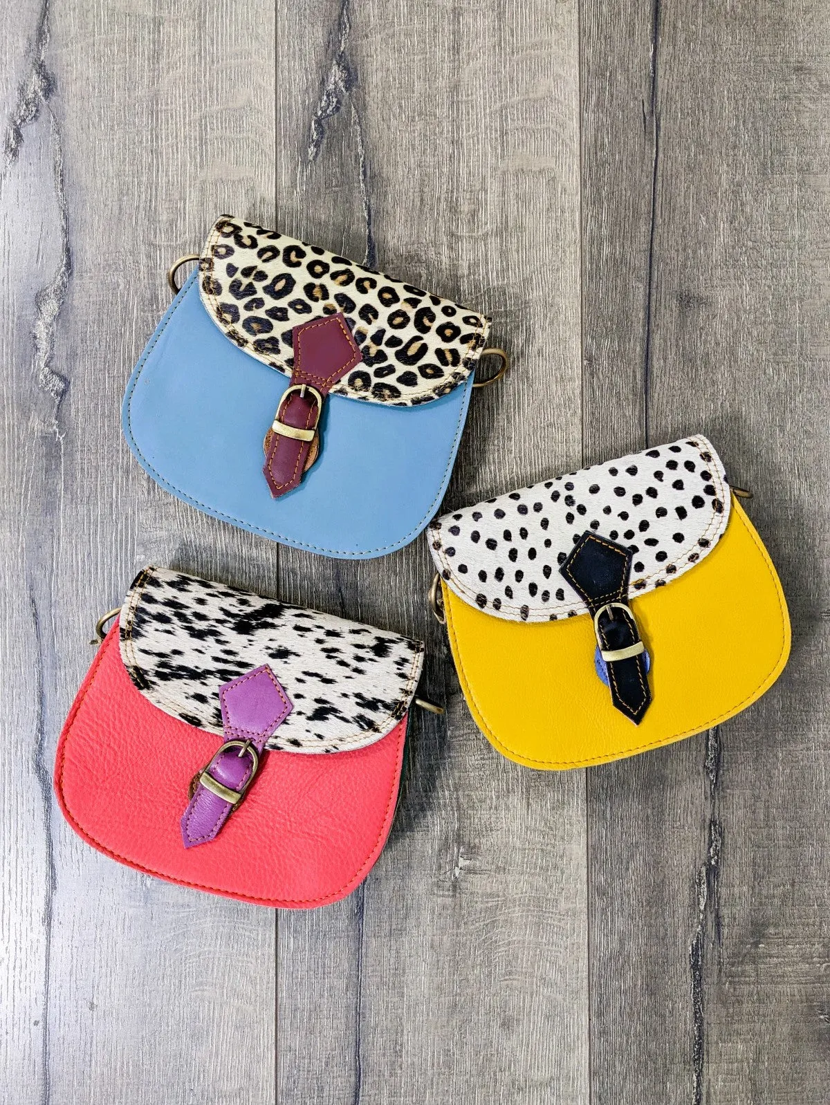 Fur & Leather Shoulder Bag