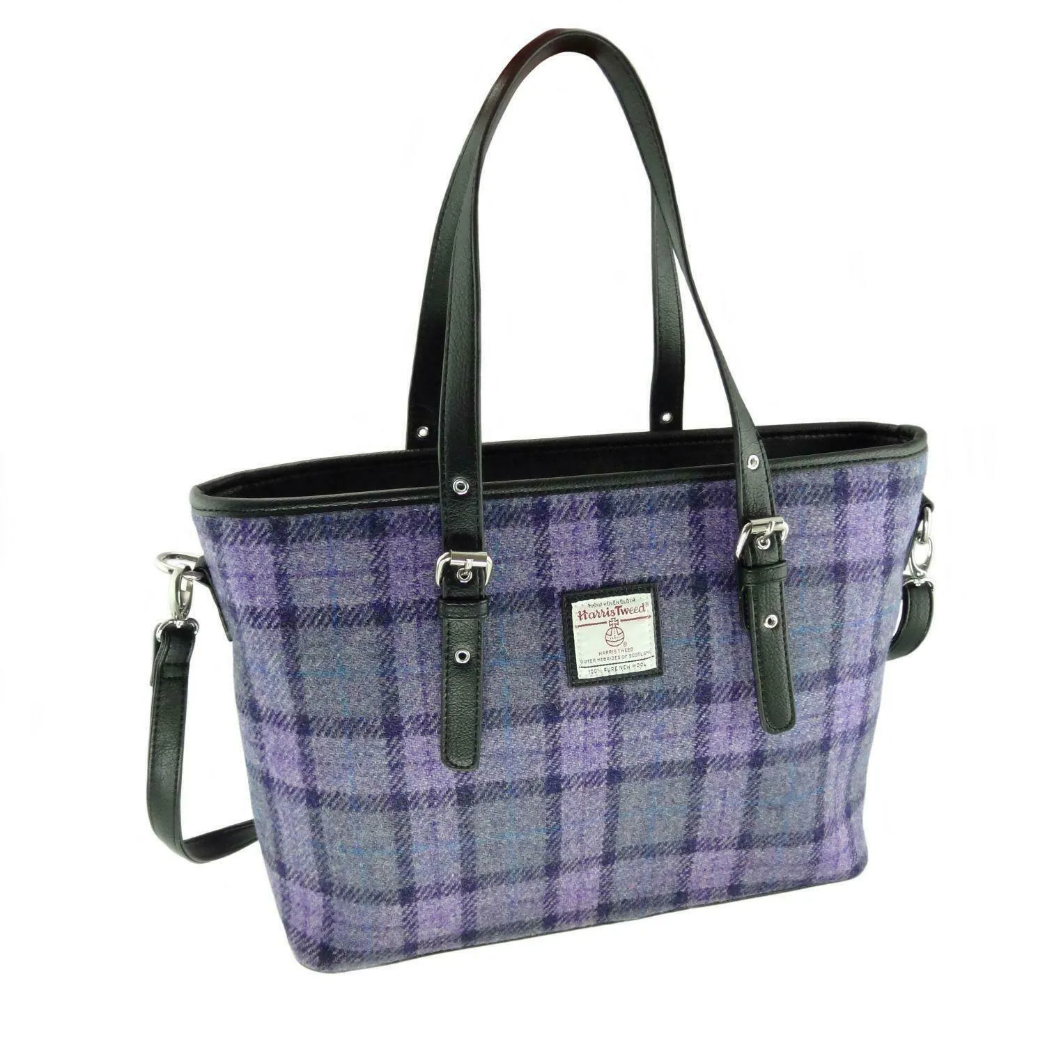 Glen Appin Harris Tweed Spey Tote Handbag LB1028