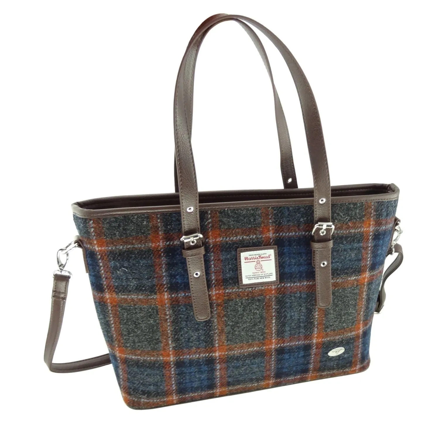 Glen Appin Harris Tweed Spey Tote Handbag LB1028