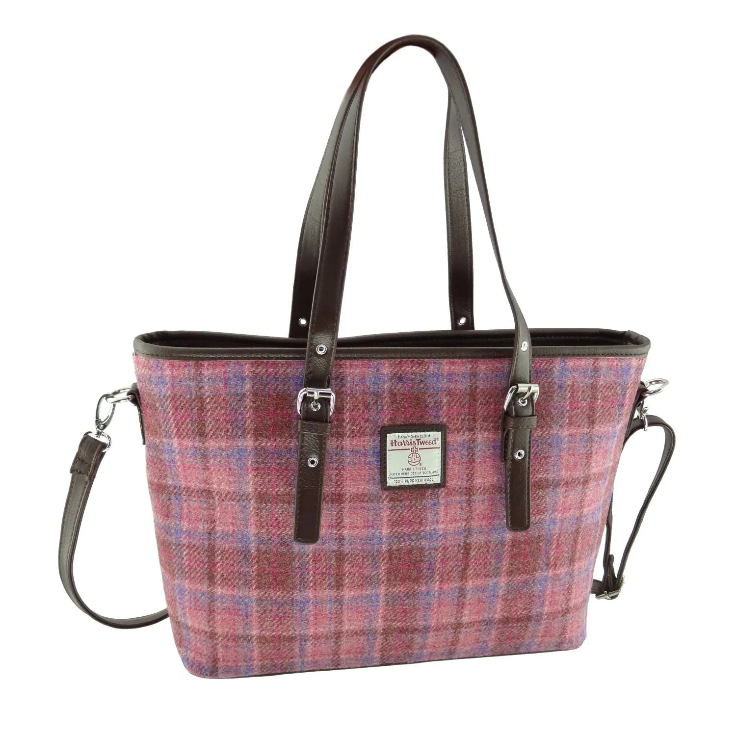 Glen Appin Harris Tweed Spey Tote Handbag LB1028