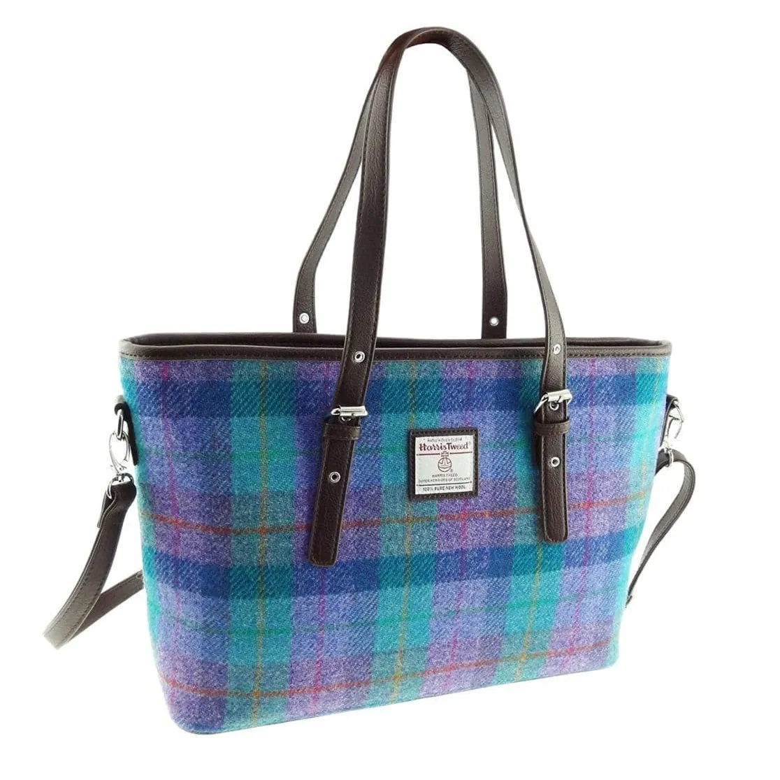 Glen Appin Harris Tweed Spey Tote Handbag LB1028