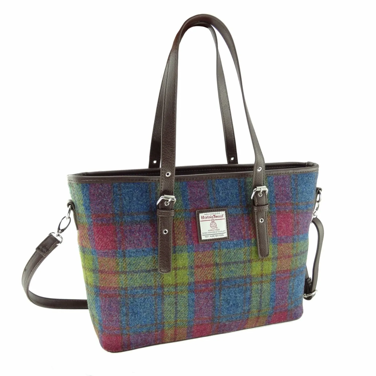 Glen Appin Harris Tweed Spey Tote Handbag LB1028