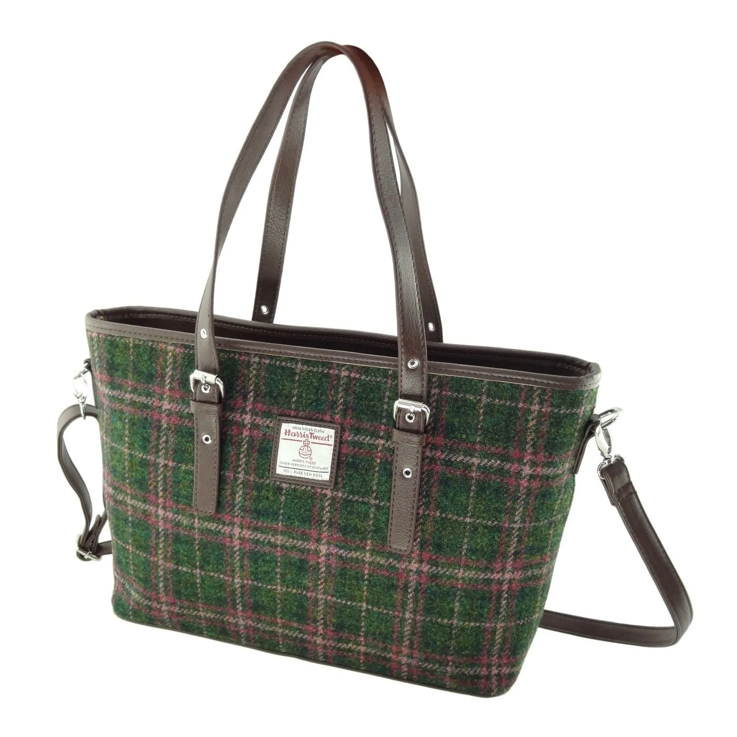 Glen Appin Harris Tweed Spey Tote Handbag LB1028