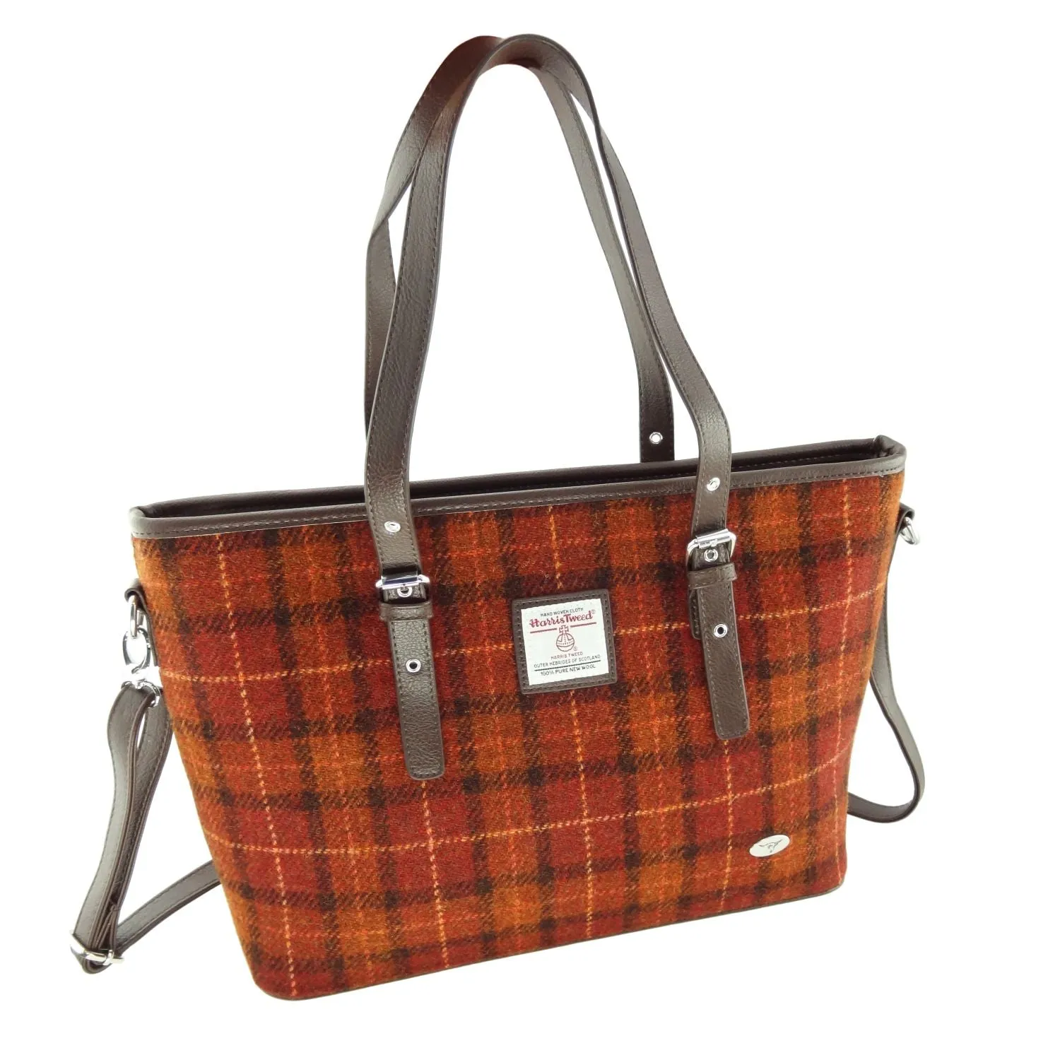Glen Appin Harris Tweed Spey Tote Handbag LB1028