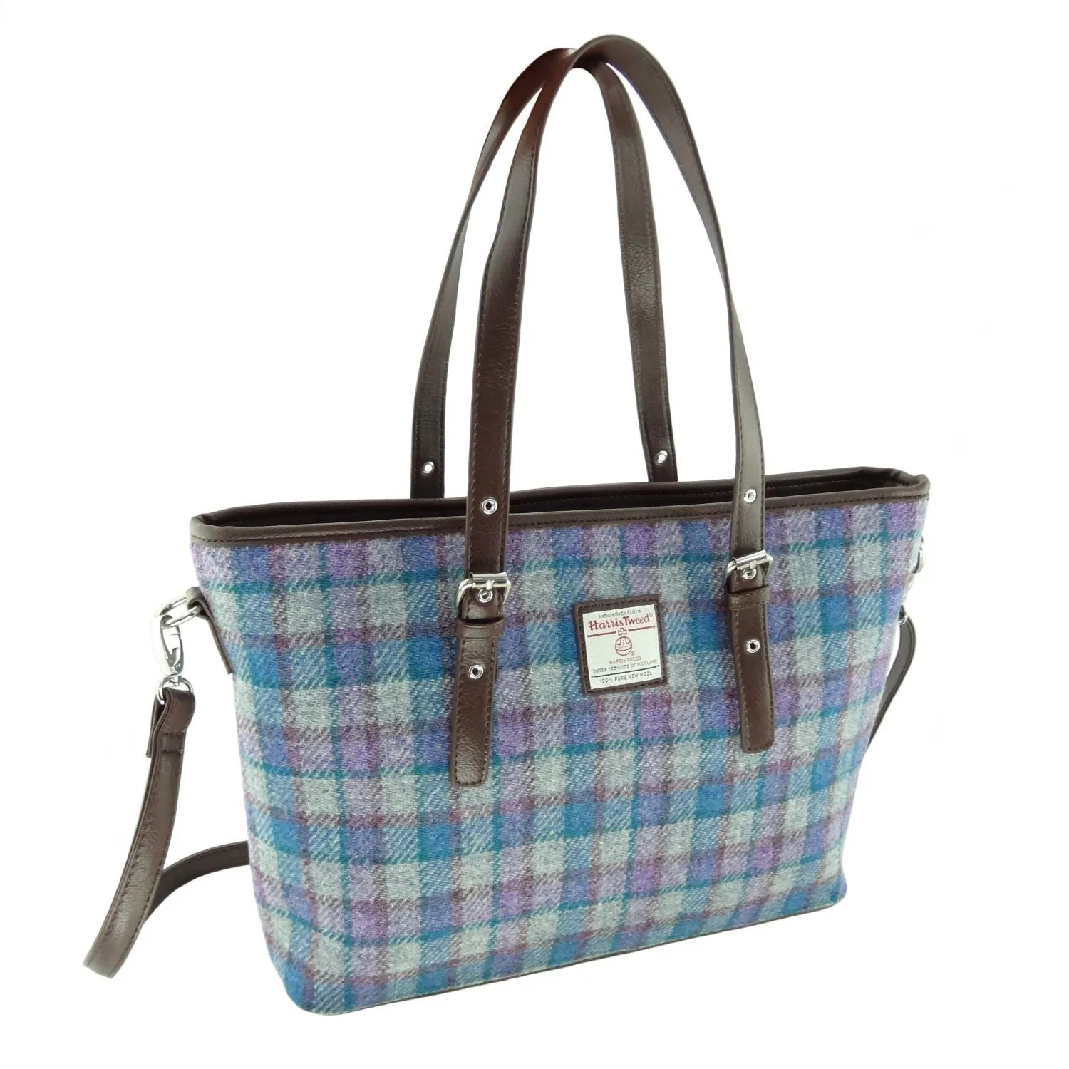 Glen Appin Harris Tweed Spey Tote Handbag LB1028