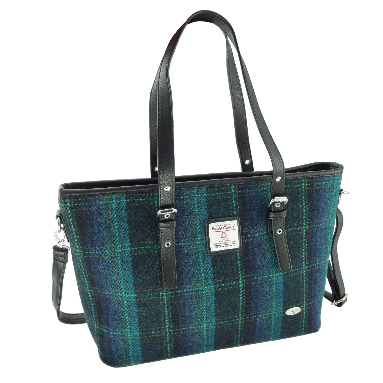 Glen Appin Harris Tweed Spey Tote Handbag LB1028
