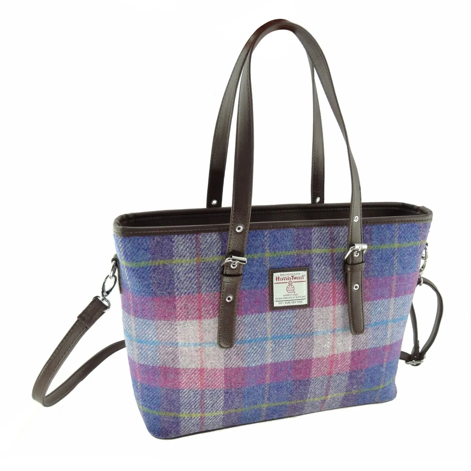 Glen Appin Harris Tweed Spey Tote Handbag LB1028