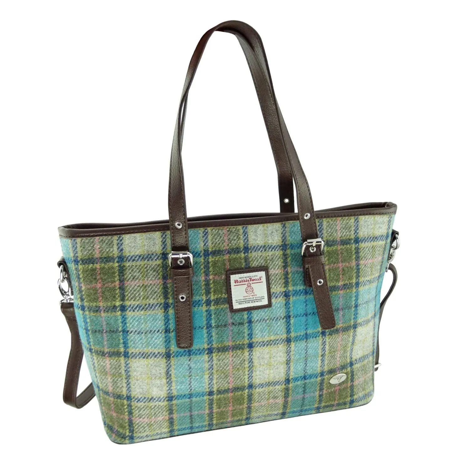 Glen Appin Harris Tweed Spey Tote Handbag LB1028