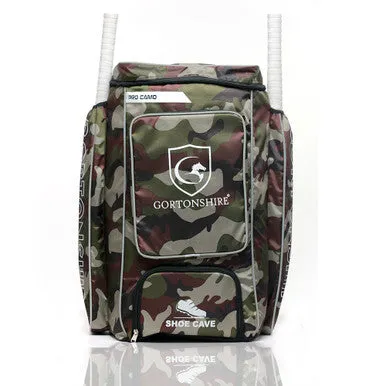 Gortonshire Pro Camo Green Cricket Duffle Kit Bag
